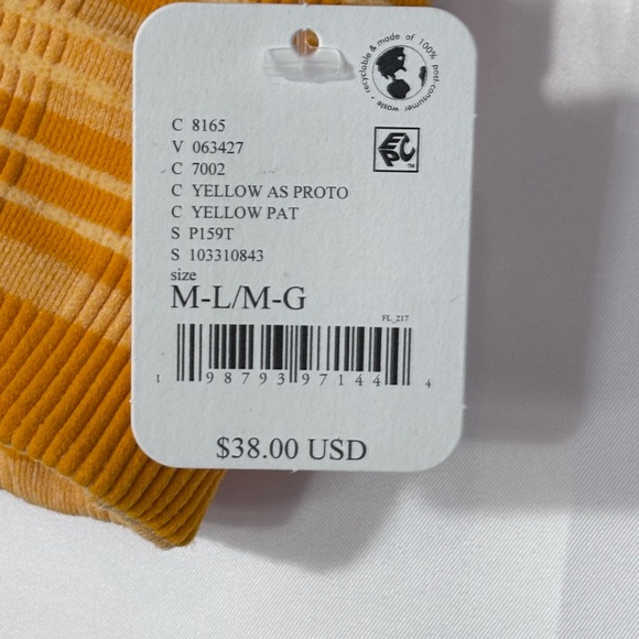 Free People Seamless Ribbed Bralette NWT M L - Picture 4 of 5